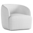 Fotel CB2 Gwyneth Ivory Boucle - babarikograf