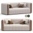 Sofa Mezzo Collection Rivers - Eldor 0161