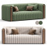 Sofa Mezzo Collection Rivers - Eldor 0161