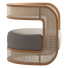 Armchair MGBWhome Kirby Caned Chair - Eldor 0161