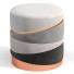 Hocker Kassavello Obsidian - Eldor 0161