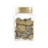 Candies Chocolates in a Jar - Kudim