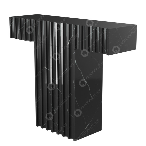Консоль Marble Profile 3D модель