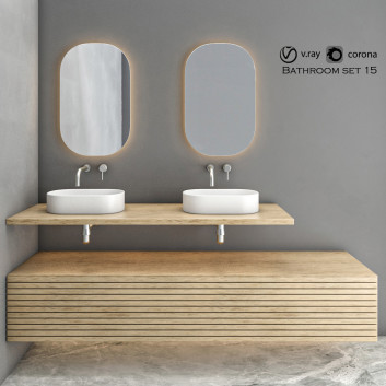 Ванна кімната Furniture Set 6 3D модель