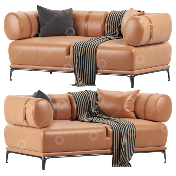 Sofá Gianfranco Ferre Home Phoenix Modelo 3D