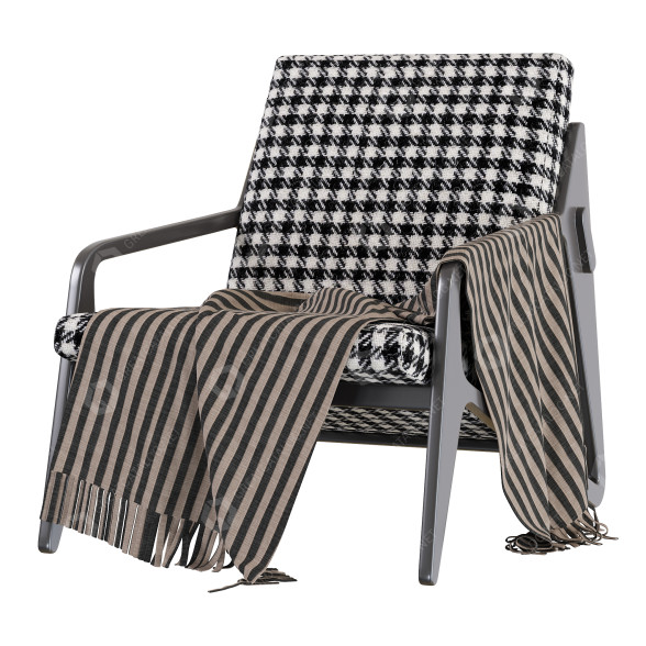 Fauteuil HC28 Cosmo Gio modèle 3D