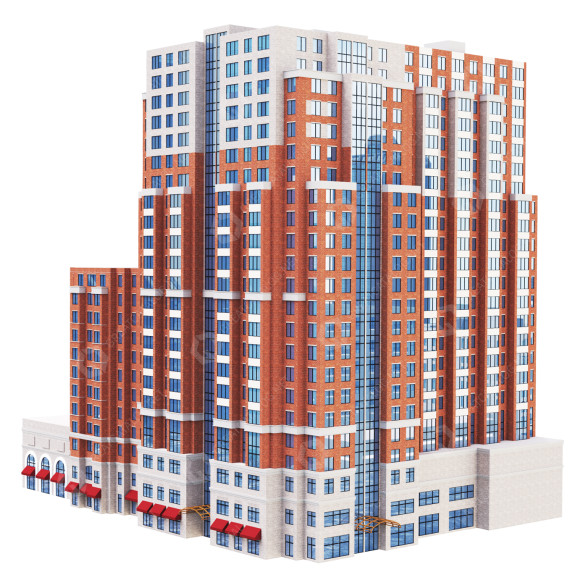 Будівля Eisenhower Ave 2425 3D модель