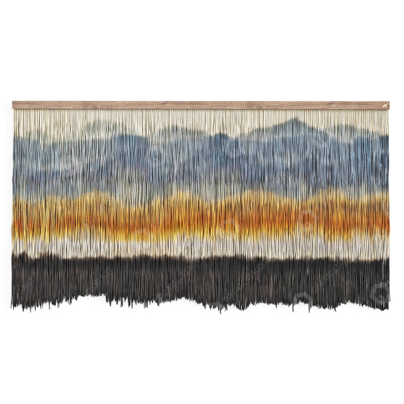 Dekorative Textilplatte Lauren Williams Blue Ridge 3D-Modell