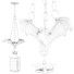 Lanterne 1stDibs Gothic Style Bronze & Iron Bat Motif - Kudim