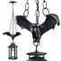 Lanterne 1stDibs Gothic Style Bronze & Iron Bat Motif - Kudim