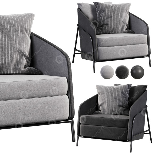 Sillón Shell Brianform by MR Modelo 3D