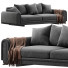 Sofa Roche Bobois Underline - Theorema