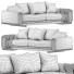 Sofa Roche Bobois Underline - Theorema