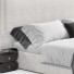 Bed and Bedside Tables CB2 Winter by Zdesign at Home - Theorema
