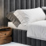 Bed and Bedside Tables CB2 Forte White - Theorema