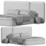 Bed and Bedside Tables The High Wall Dunes - Theorema