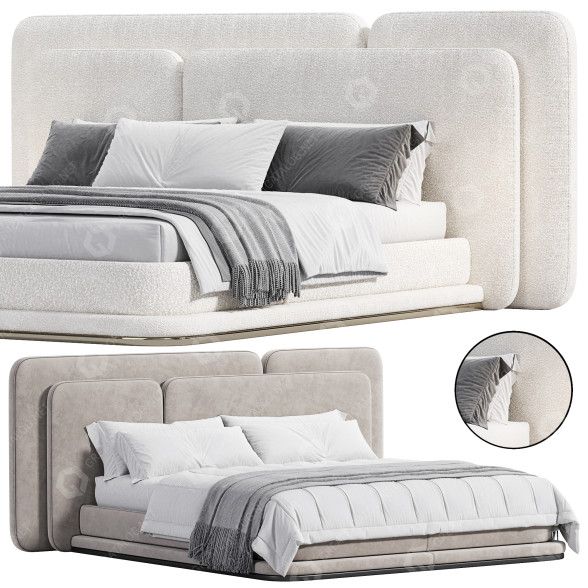 Bed The High Wall Hadrian 3D model