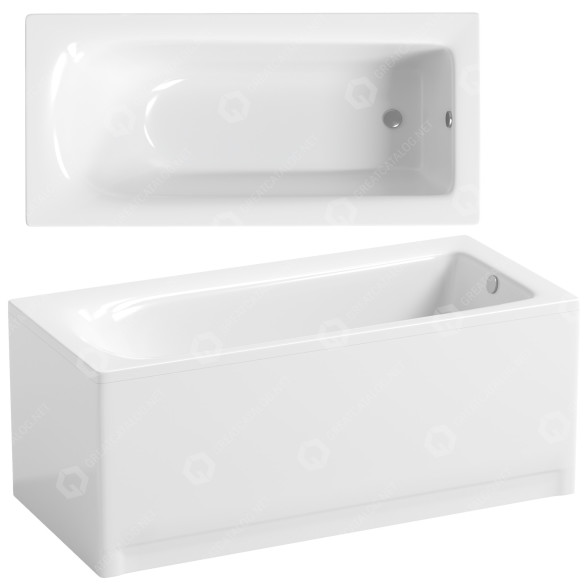 Bañera Cersanit Modelo 3D