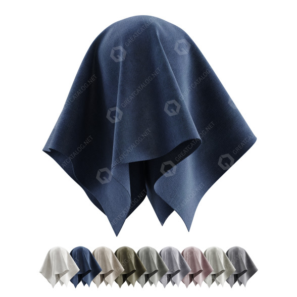 Тканина Bolia Velour Textile Linea 3D модель