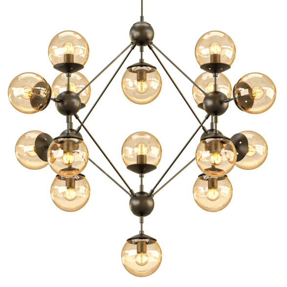 Lustre Arte Lamp Bolla 2 modèle 3D