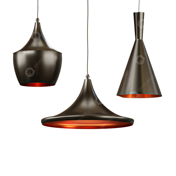 Lampes suspendues Arte Lamp Cappello modèle 3D