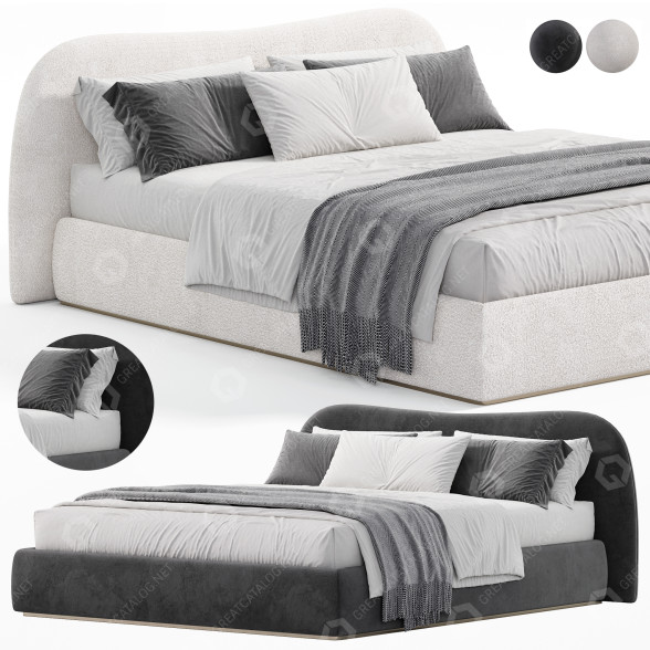 Bed Bodema Aurore 3D model