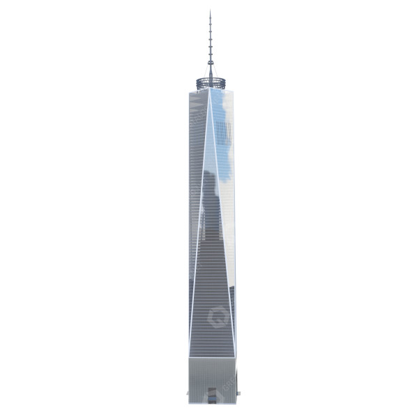 Gebäude World Trade Center New York 3D-Modell