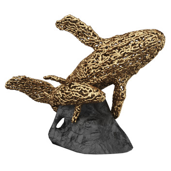 Статуэтка  Bronze Whales 3D модель