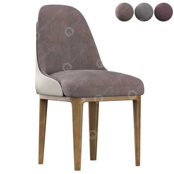 Стілець Theodore Alexander Covet Dining 3D модель