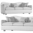 Sofa CB2 Bacio Cream Boucle - babarikograf