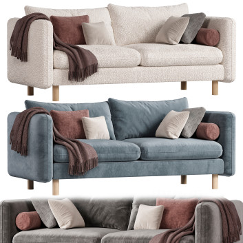 Sofá  Rialto Sleeper by Gus* Modern Modelo 3D