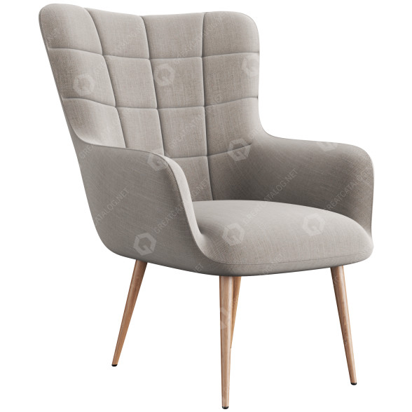 Крісло Topeakmart Contemporary Dining 3D модель