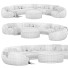Sofa und Pouf Ghidini 1961 Abbracci - Telecona