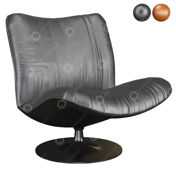 Armchair Baxter Marilyn 3D model
