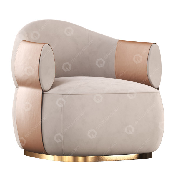 Крісло Trussardi Casa Larzia 3D модель