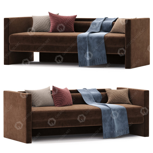 Sofa TRNK Segment 3D model