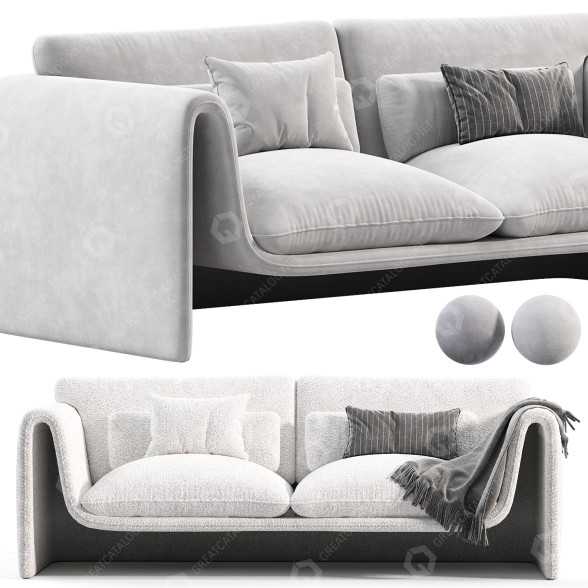 Sofa Noho Home Adya 3D-Modell
