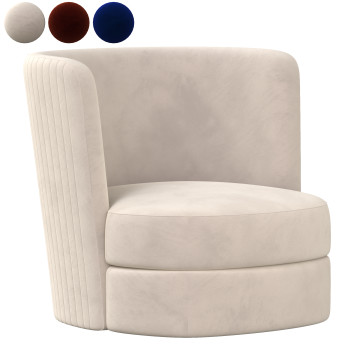 Armchair  Recessed 3D model