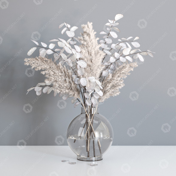Bukiet Plant in Vase 11 model 3D