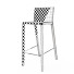 Tabouret de bar Baxton Studio Black Leather - Kudim