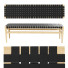 Банкетка Leather Weave - Kudim