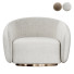 Armchair Eichholtz Swivel Brice Boucle Cream - Isomiddinvfx1995