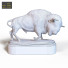 Statuette Bronze Bison - Kudim