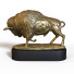 Statuette Bronze Bison - Kudim