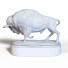 Statuette Bronze Bison - Kudim