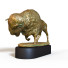 Statuette Bronze Bison - Kudim