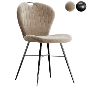 Chair  Fontana Microfiber by Pronto Wonen 3D model