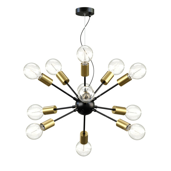 Kronleuchter Sputnik 12 3D-Modell