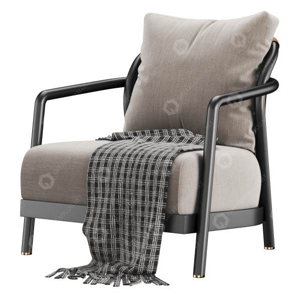 Sessel Flexform Alison 3D-Modell