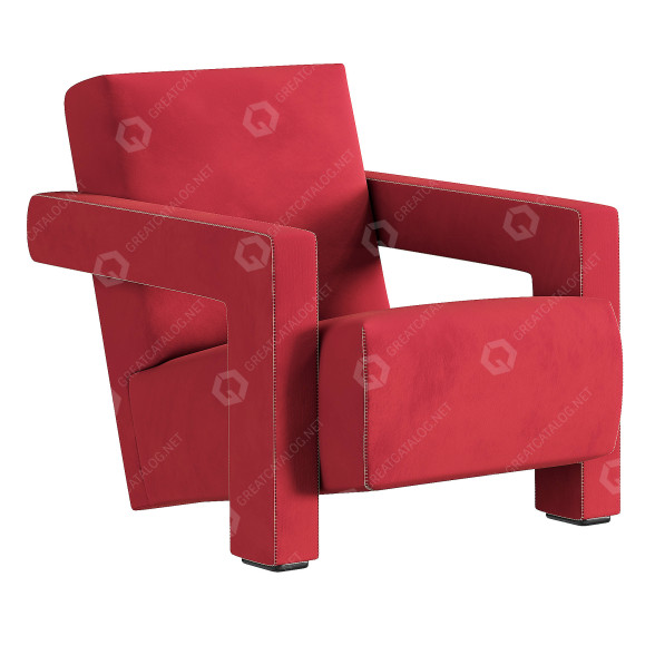 Armchair Cassina Utrecht 3D model